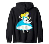 Disney Alice in Wonderland Down the Rabbit Hole Retro Colors Sweat à Capuche