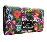 Disney Alice In Wonderland Floral vert Portefeuille