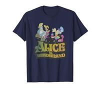 Disney Alice In Wonderland Mad Tea Party Movie Poster T-Shirt