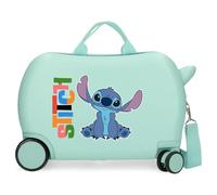 Disney Aloha Stitch Valise pour Enfant Bleu 45 x 31 x 20 cm Rigide 1,8 kg Fermeture à Combinaison latérale ABS 1,8 kg 24,6 L Bagage à Main, Bleu, Talla única, Valise pour Enfant