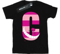 Disney - "Alphabet A Is For Ariel Alice" T-shirt pour femme BI8626 (XL) (Noir)