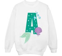 Disney - "Alphabet A Is For Ariel" Sweat-shirt pour homme BI43383 (XL) (Blanc)