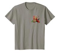 Disney Alphabet Monogram Llama Letter K for Kuzco T-Shirt, Enfant, Ardoise, 4 ans