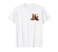 Disney Alphabet Monogram Llama Letter K for Kuzco T-Shirt, Homme, Blanc, 4XL