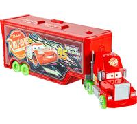 Mattel Cars Night Racing Mack Track Its Wheels And Interior Accessories Shine In The Dark 19x35 Cm Rouge
