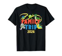 Disney and Pixar Characters Vacation Party Family Trip 2026 T-Shirt