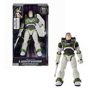 Disney and Pixar Lightyear Toys, Talking Buzz Lightyear 12 Inch Action Figure with Motion, Light and Sound, Laser Blade Action, HHJ76