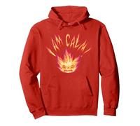 Disney and Pixar’s Elemental Ember Lumen I Am Calm! Sweat à Capuche, Unisexe pour Adultes, Rouge, S