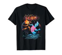 Disney and Pixar’s Elemental Find Your Glow and Flow T-Shirt, Homme, Noir, M