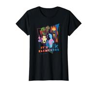 Disney and Pixar’s Elemental It’s Elemental Characters T-Shirt, Femme, Noir, S