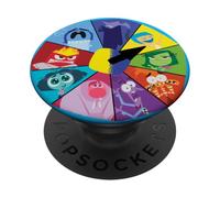Disney and Pixar’s Inside Out 2 Emotions Wheel Mood Clock PopSockets PopGrip Adhésif