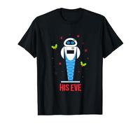 Disney and Pixar’s WALL-E His EVE Christmas Couples Matching T-Shirt