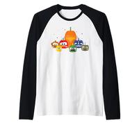Disney and Pixar's Cars Halloween Pumpkin Group Manche Raglan