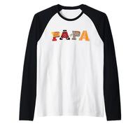 Disney and Pixar's Cars Papa Father's Day Birthday Gift Manche Raglan