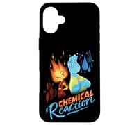 Disney and Pixar's Elemental Chemical Reaction Ember & Wade Coque pour iPhone 16 Plus