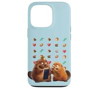 Disney and Pixar's Hoppers King George & Mabel Emoji Message Coque pour iPhone 13 Pro