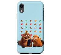 Disney and Pixar's Hoppers King George & Mabel Emoji Message Coque pour iPhone XR