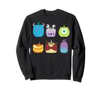 Disney and Pixar's Monsters, Inc. Halloween Pumpkin Grid Sweatshirt