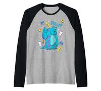 Disney and Pixar's Monsters, Inc. Sulley Big Pose Collage Manche Raglan