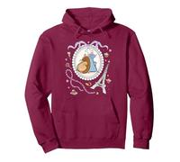 Disney and Pixar's Ratatouille Remy & Emile Coquette Style Sweat à Capuche, Unisexe pour Adultes, Marron, S
