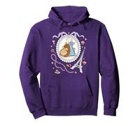 Disney and Pixar's Ratatouille Remy & Emile Coquette Style Sweat à Capuche, Unisexe pour Adultes, Violet, S