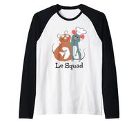 Disney and Pixar's Ratatouille Remy & Emile Le Squad Manche Raglan