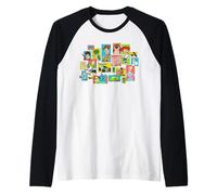 Disney and Pixar's Toy Story 30th Anniversary Collage Manche Raglan