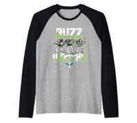 Disney and Pixar's Toy Story 5 Buzz Worthy Multi Lightyear Manche Raglan