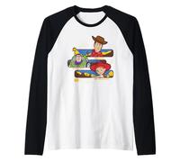 Disney and Pixar's Toy Story 5 Jessie Buzz & Woody Western Manche Raglan