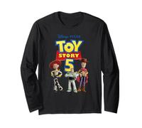 Disney and Pixar's Toy Story 5 Logo & Our Hero Trio Manche Longue