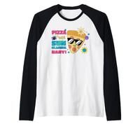 Disney and Pixar's Toy Story 5 Pizza with Sunglasses Baby Manche Raglan