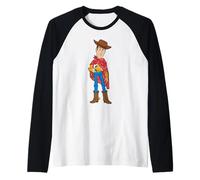 Disney and Pixar's Toy Story 5 Woody with Poncho Big Pose Manche Raglan