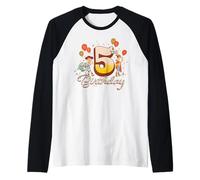 Disney and Pixar's Toy Story 5th Birthday Woody Jessie Buzz Manche Raglan