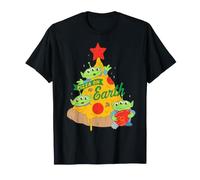 Disney and Pixar's Toy Story Aliens Christmas Pizza on Earth T-Shirt