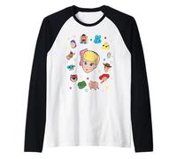 Disney and Pixar's Toy Story Bo Peep Big Face Collage Manche Raglan