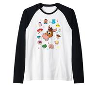 Disney and Pixar's Toy Story Bullseye Big Face Collage Manche Raglan