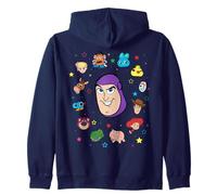 Disney and Pixar's Toy Story Buzz Lightyear Big Face Collage Sweat à Capuche
