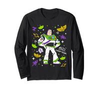 Disney and Pixar's Toy Story Buzz Lightyear Space Collage Manche Longue