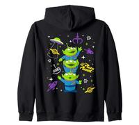 Disney and Pixar's Toy Story Pizza Planet Aliens Collage Sweat à Capuche