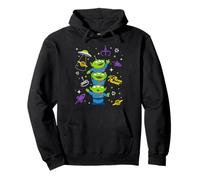 Disney and Pixar's Toy Story Pizza Planet Aliens Collage Sweat à Capuche