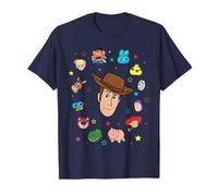 Disney and Pixar's Toy Story Sheriff Woody Big Face Collage T-Shirt