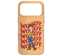 Disney and Pixar's Toy Story Sheriff Woody Groovy Logo Coque pour iPhone 17 Pro Max