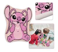 Disney Angel Stitch tapis antidérapant, rose 60x80 cm