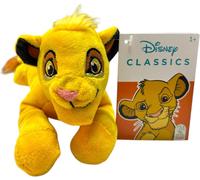 Disney - ANIMAL FRIENDS RE - LEONE Lion King (SIMBA) Peluche couchée 20 cm avec fonction sonore