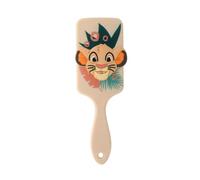 DISNEY ANIMALS - Brosse à Cheveux Démêlante 3D Simba Le Roi Lion - Tous Types de Cheveux - Démêlage Doux -Poignée Antidérapante - Accessoire Format Voyage - Produit Officiel Disney