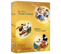 Disney Animation : Les Intemporels - Coffret - Les 3 Petits Cochons + Mickey Et Le Haricot Magique + Le Noël De Mickey - Pack