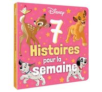 DISNEY ANIMAUX - 7 Histoires pour la semaine - Disney - Walt Disney - Hachette Disney - broché - Album jeunesse