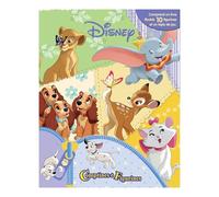 Disney Animaux Comptines et Figurines - Livre illustré, 10 figurines, tapis de jeu