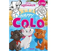 Disney Animaux - Happy Colo - Livre de coloriage - Dès 5 ans