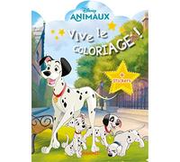 Disney Animaux - Vive le coloriage - Livre de coloriage avec stickers - Dès 4 ans